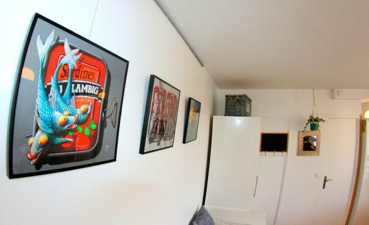 Grand Studio Vue Mer Douarnenez Extérieur photo