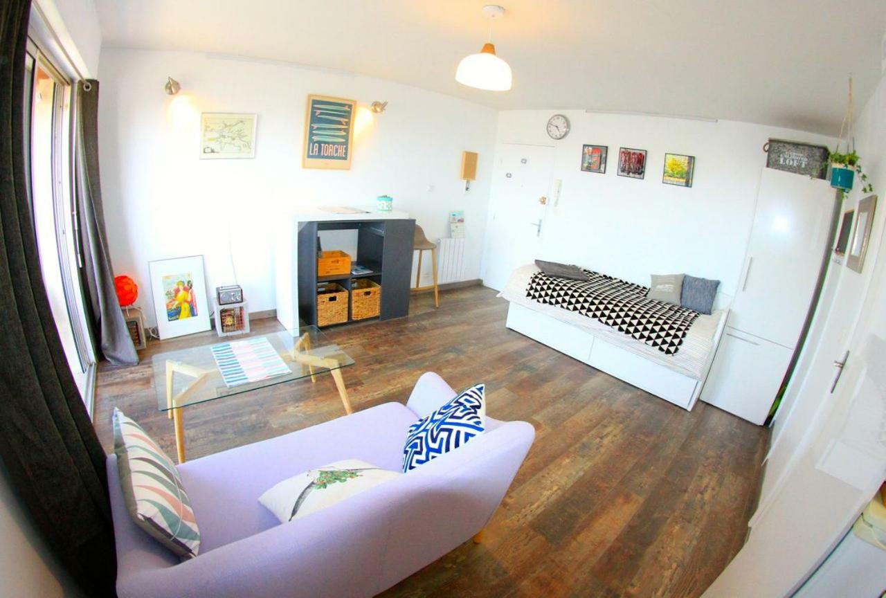 Grand Studio Vue Mer Douarnenez Extérieur photo